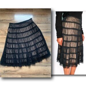 WD. NY Tiered Layered Skirt Size-4 EUC